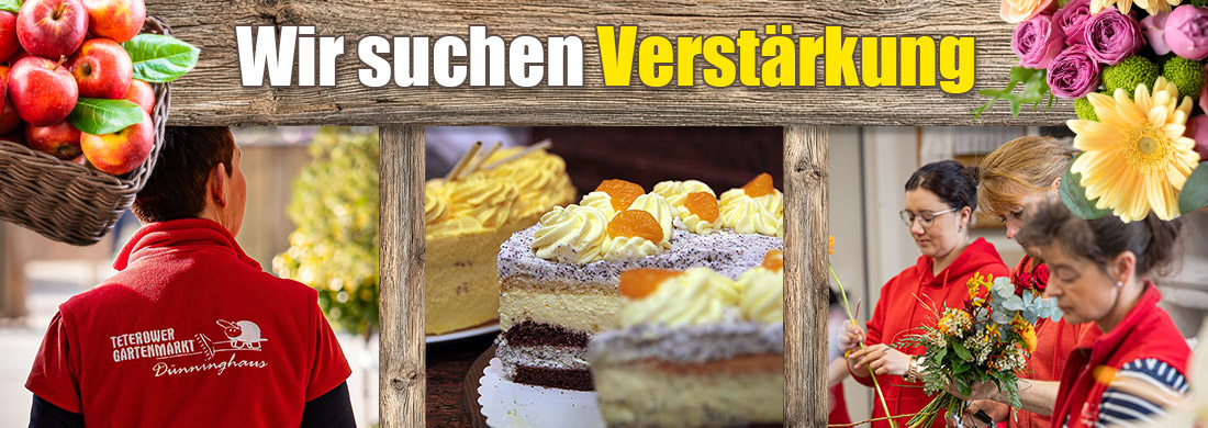 Wir suchen Verstärkung Wir suchen Verstärkung