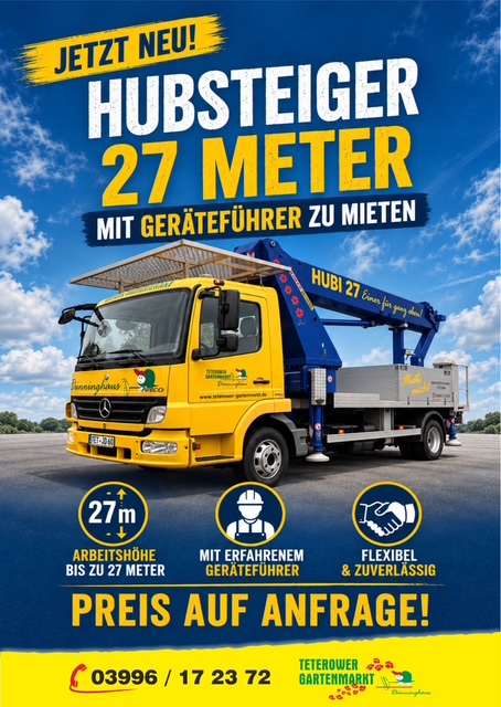 Hubsteiger mieten Hubsteiger mieten